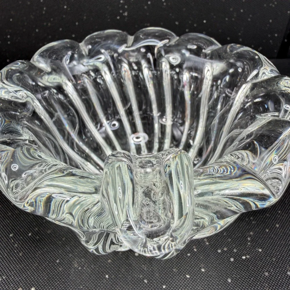 Italian glass vintage italian